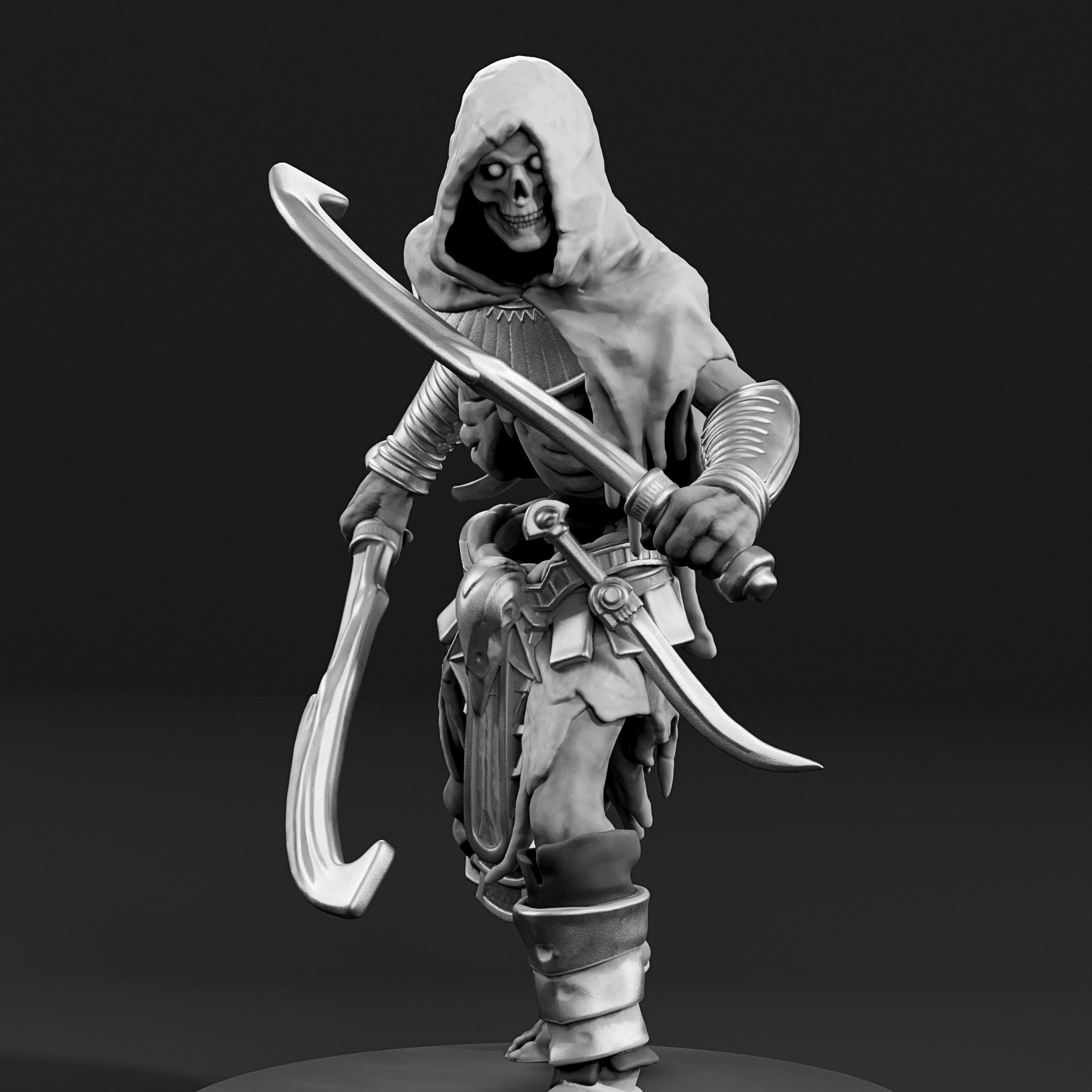 Armored Dusker: Medium Cast Mini Unpainted
