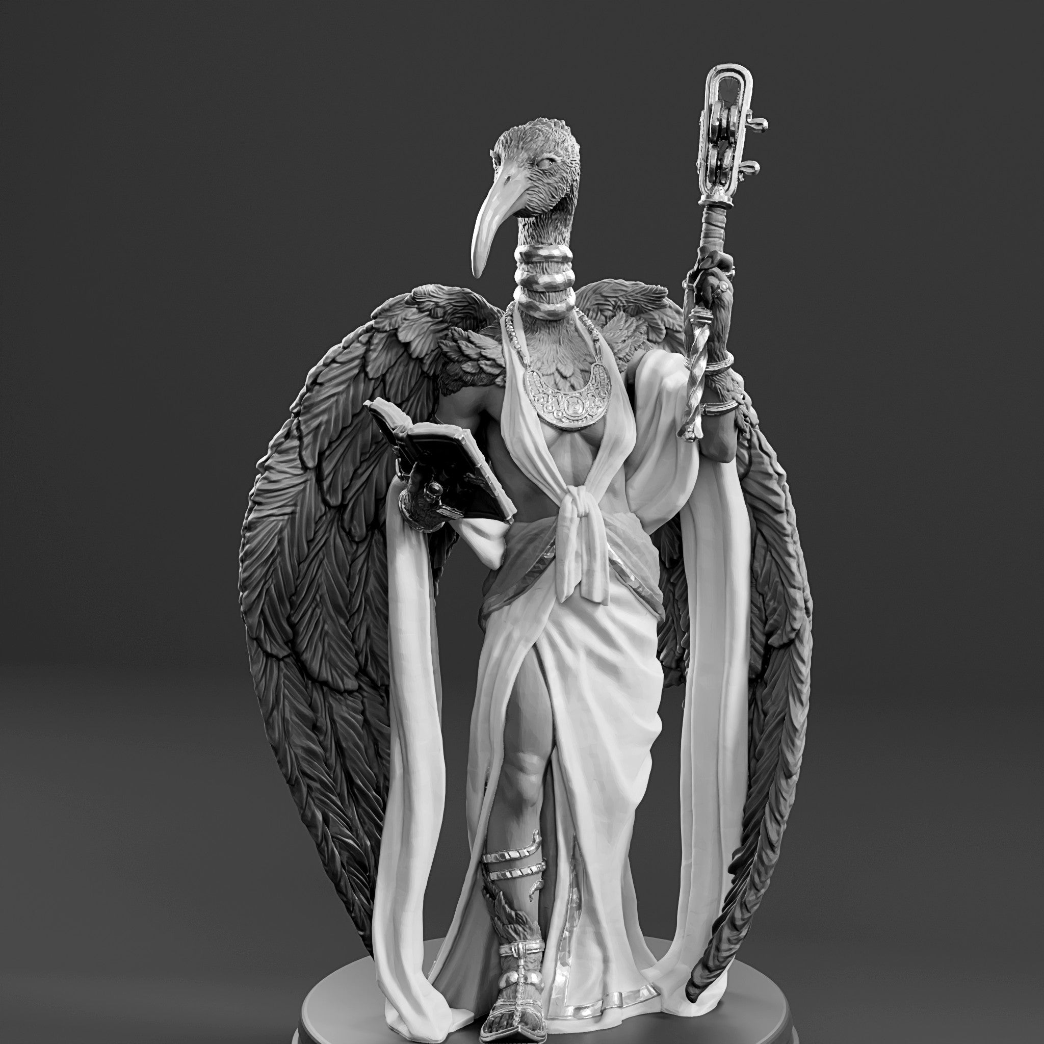 Rekh Shenu Caster: Medium Cast Mini, Unpainted
