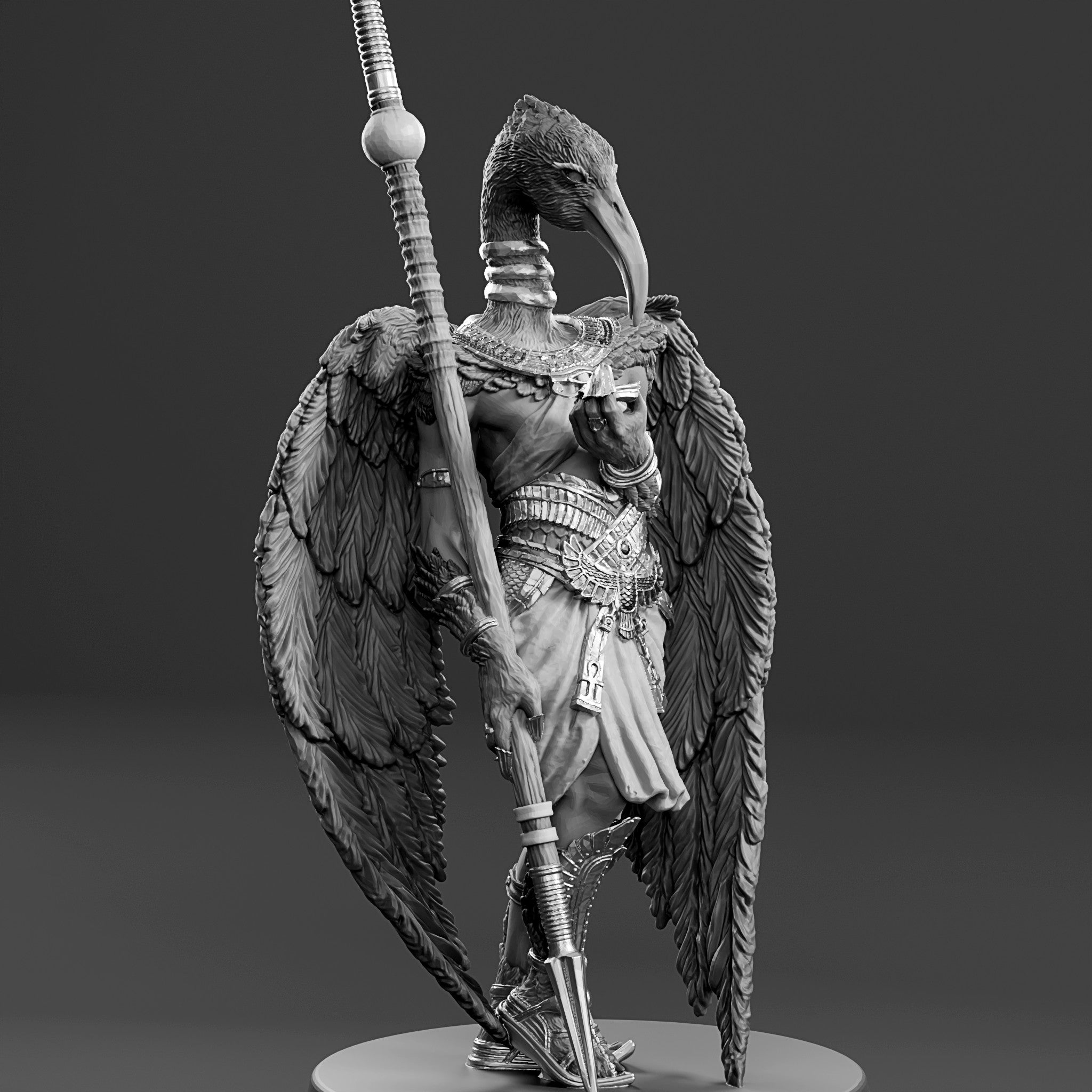 Rekh Shenu Fighter: Medium Cast Mini Unpainted