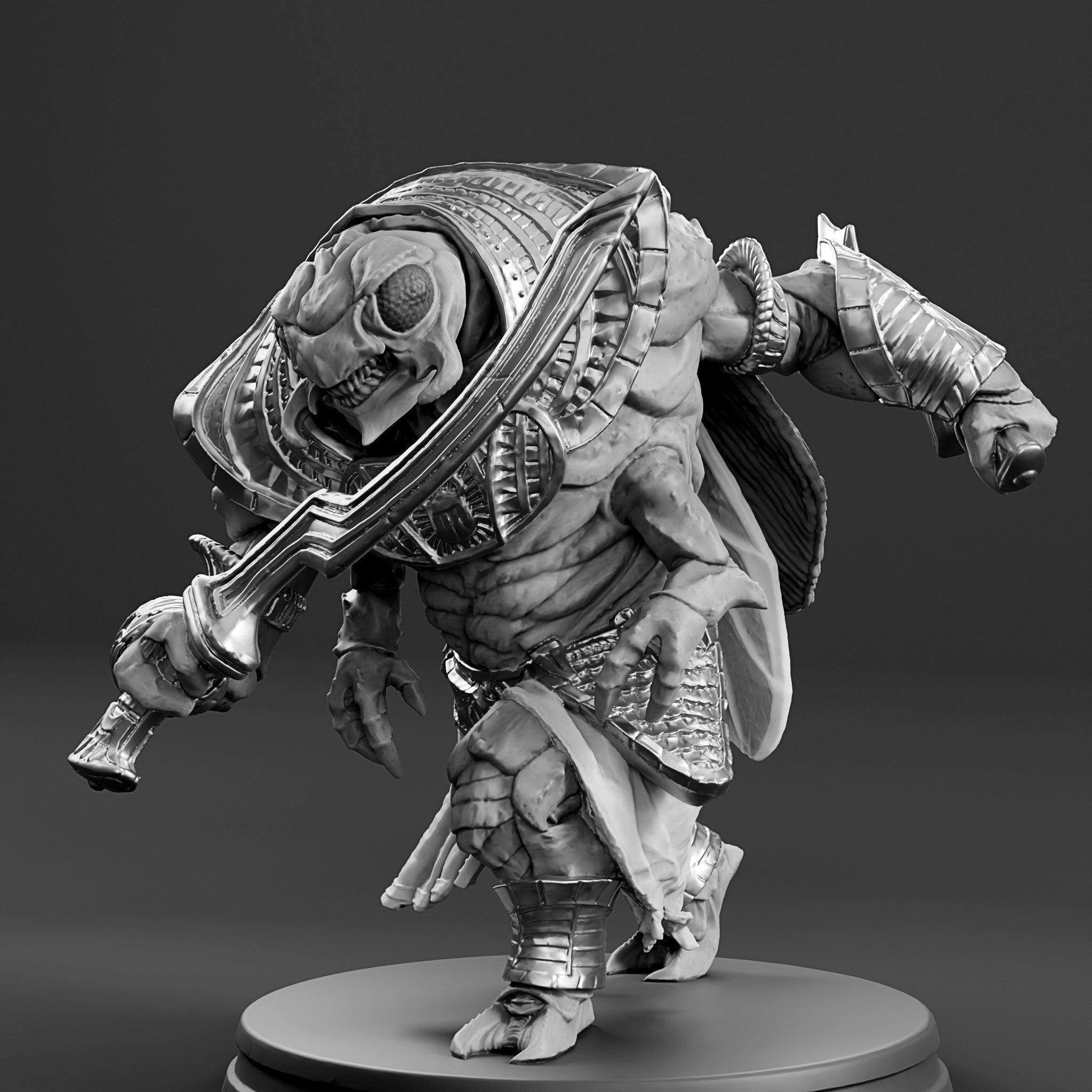 Ren-Khepri Fighter: Medium Cast Mini Unpainted