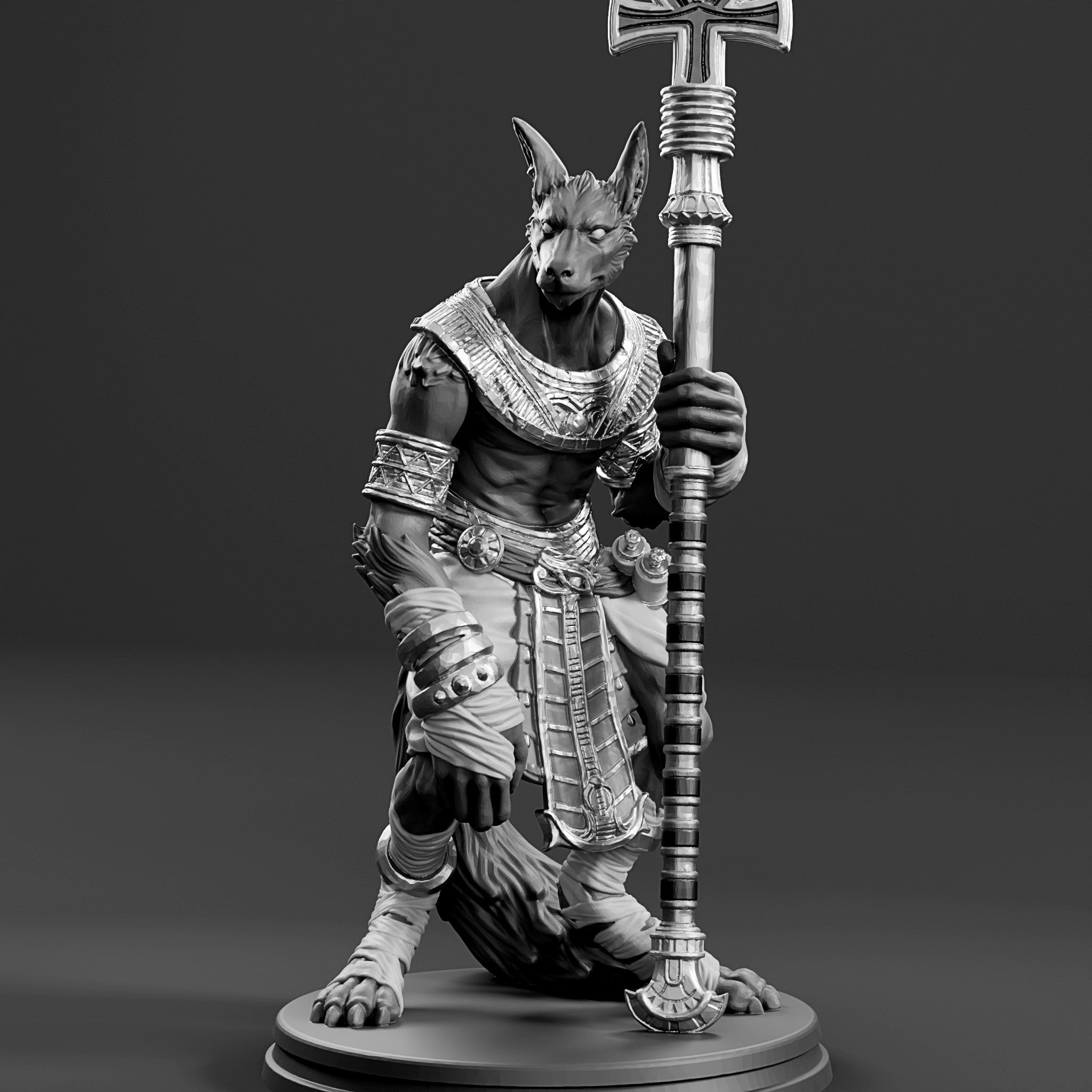 Sha'kheti Caster: Medium Cast Mini Unpainted.