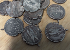 1 Lunaat, Hand Made Keshen Silver Coin