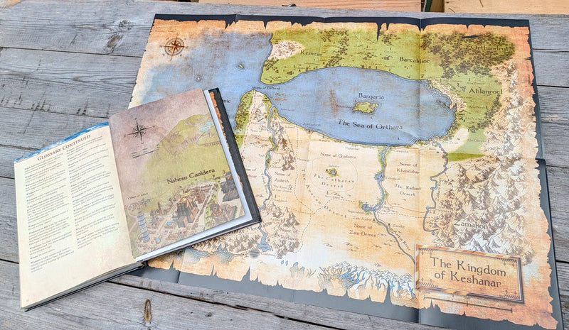 The Kingdom of Keshanar Sourcebook, Hardcover (5e 24)